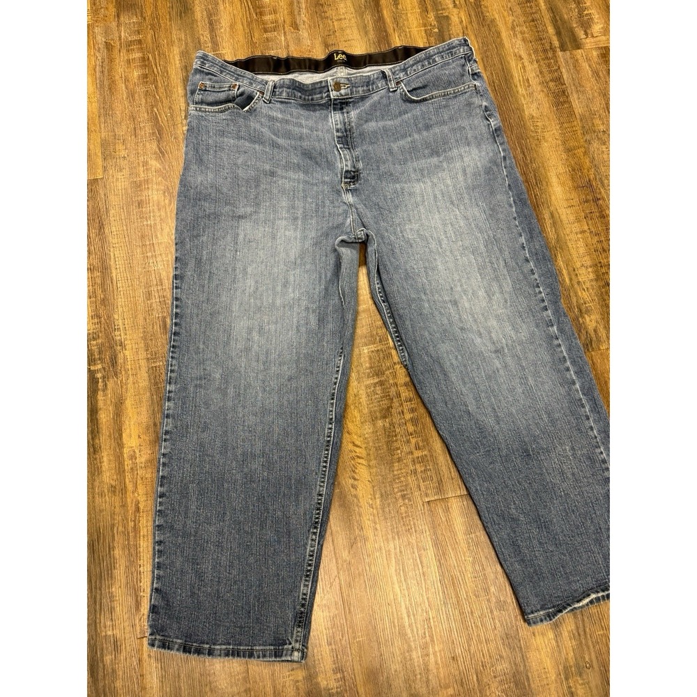 LEE Mens Premium Select Custom Relaxed Fit BIG & TALL Straight Leg Jeans 46x30